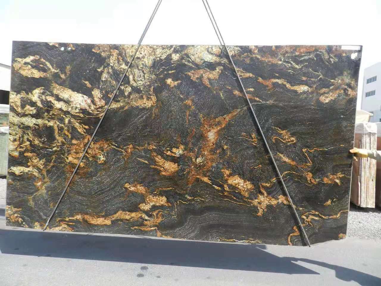 black marble with gold veins 01