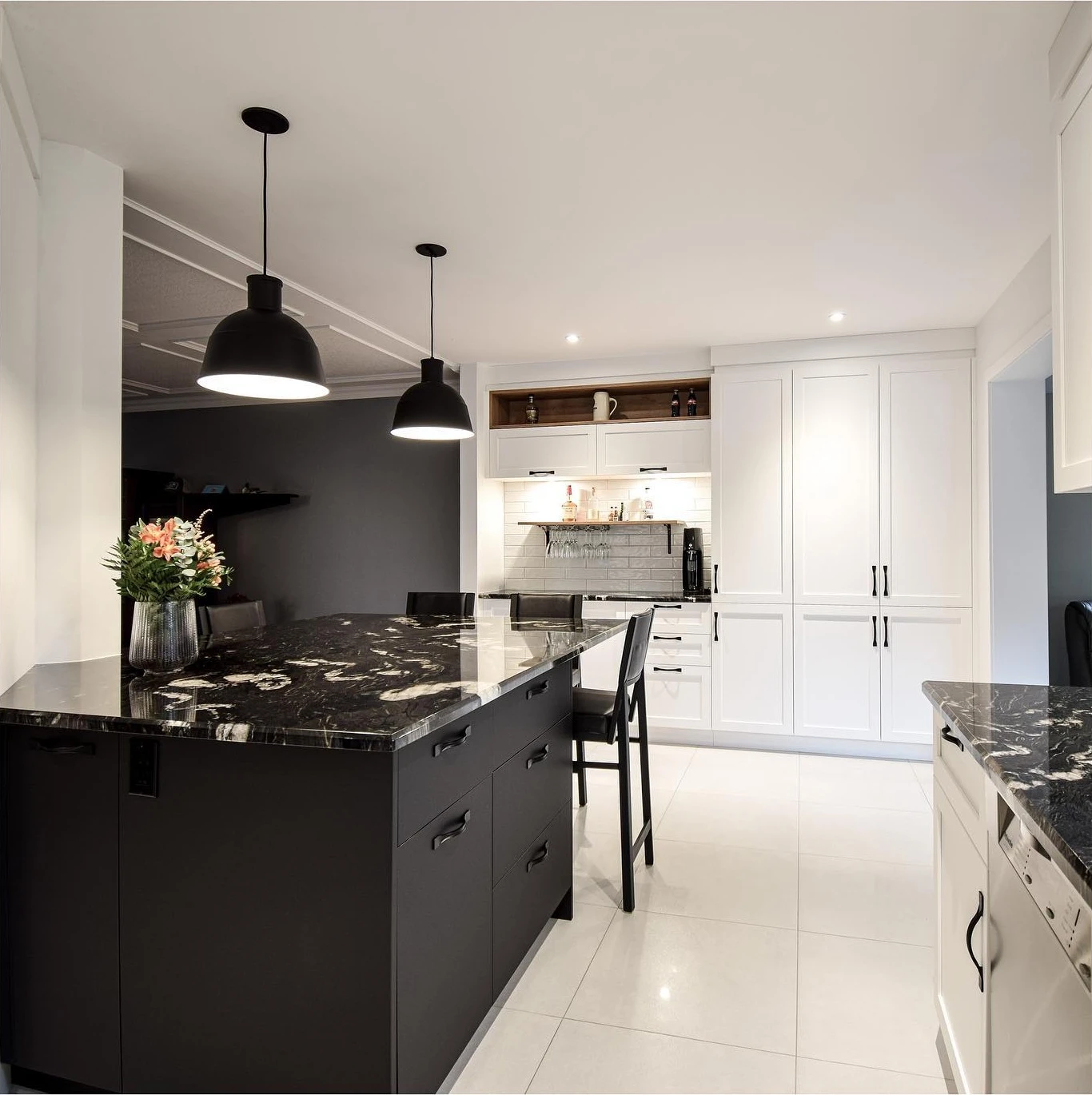 Titanium Black Granite table