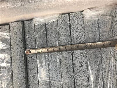 Cheap G602 G603 Limyè Gri Granite Pavaj Stone