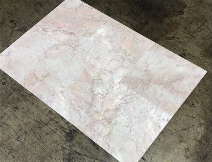 allen and roth cherry blossom marble tile