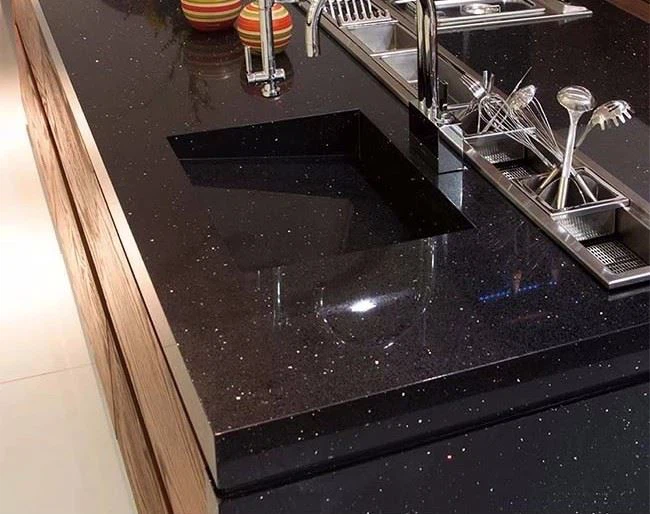 Black Quartz Countertops