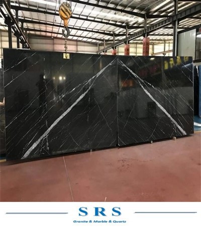 Nwa Blan Beige Nero Marquina Atifisyèl Enjenieri Natirèl Marble Pou Mozayik Slab Floor Mi Stone